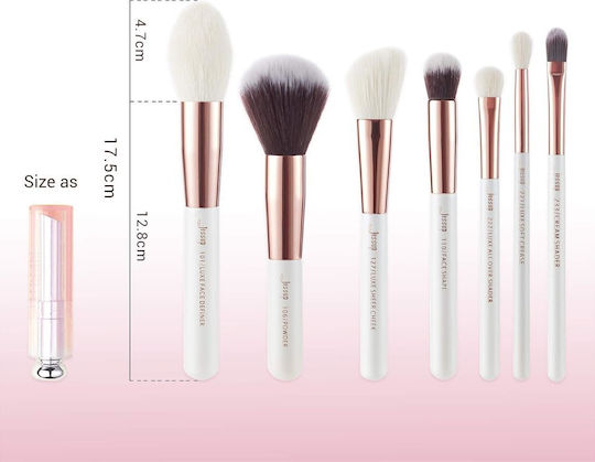 Jessup Beauty Професионален Комплект с Четки за Грим 25бр