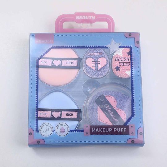 Soft-focus Makeup Sponge Set 5 Pieces