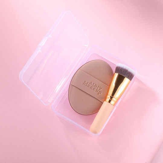 Professionelles Set mit Make-up Pinsel & Schwämme 2 Stück