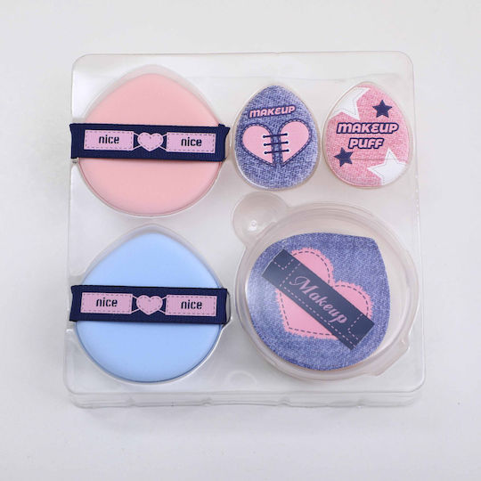 Soft-focus Makeup Sponge Set 5 Pieces