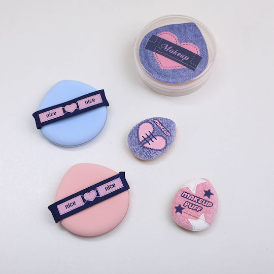 Soft-focus Makeup Sponge Set 5 Pieces