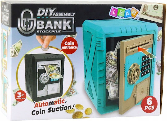 Leantoys DIY Cutie de bani electronică-sertar cu sunete Pin