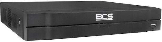 BCS BCS-L-NVR0801-4KE-8P(2L) NVR Устройство за запис с 8 канала и 4K резолюция