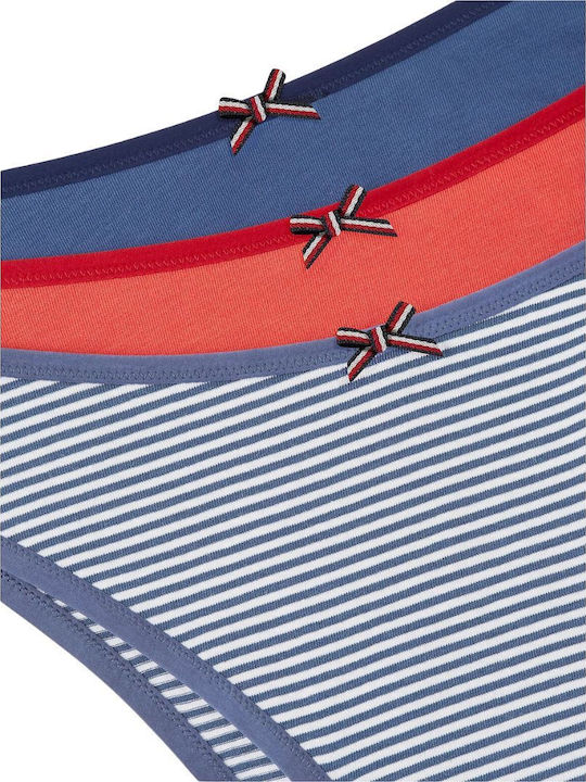 Women's Brazil 3Pack Cherry/Stripe/Sea