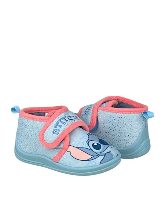 Stitch Stitch Kinderhausschuhe Hellblaue