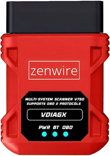 Zenwire Διαγνωστικό Αυτοκινήτου ELM 327 OBD 2 με Bluetooth