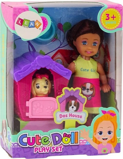 Lean Toys Κούκλα για 3+ Ετών 12εκ.