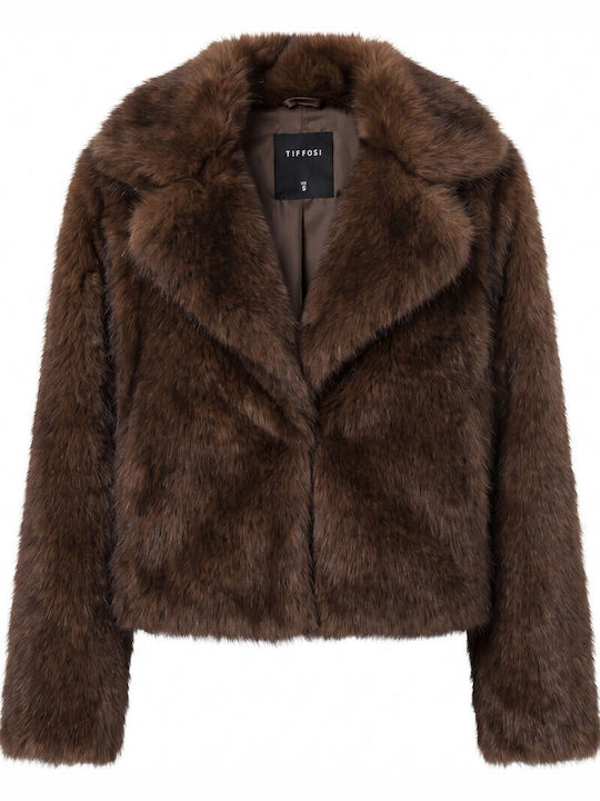Short Women's Fur Chocolate