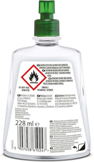 Reckitt Benckiser Ersatz Air Wick Active Fresh Marakuja Exotisches Mango 228 Ml