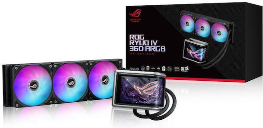 Asus ROG Ryuo IV 360 ARGB Wasserkühlung AIO CPU mit 3 Lüfterabmessung 120mm
