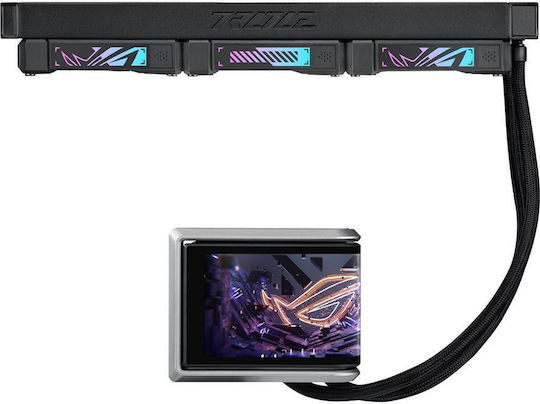 Asus ROG Ryuo IV 360 ARGB Wasserkühlung AIO CPU mit 3 Lüfterabmessung 120mm