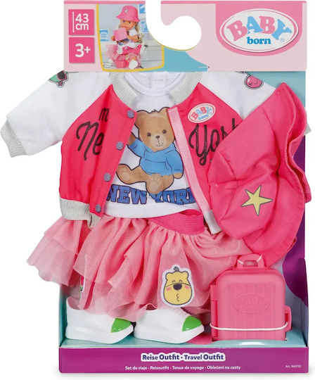 ZAPF Creation Baby Born Hăinuțe Deluxe Travel Outfit