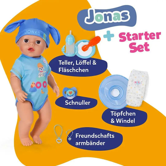 ZAPF Creation Baby Born Set papușă bebe Jonas