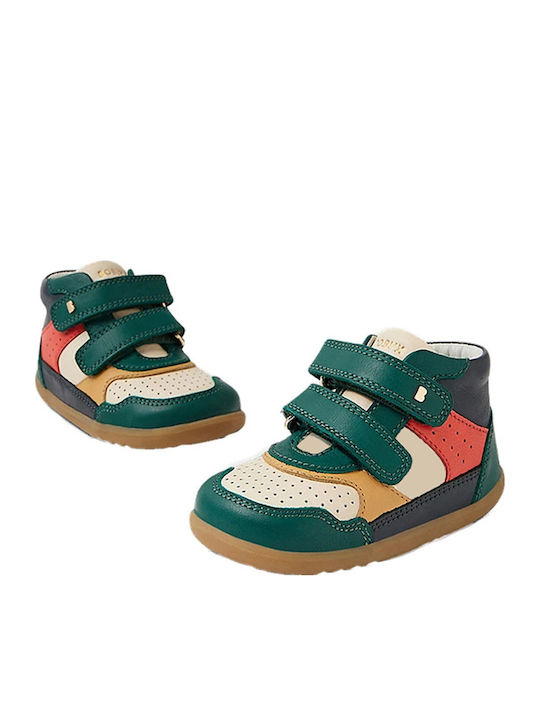 Anatomisch Leder Kinderstiefel Mehrfarbig