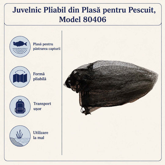 Capcană Pliabilă Pentru Pește Model 80406