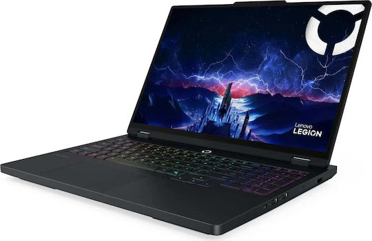 Lenovo Legion Pro 5 16IAX10 16" OLED QHD+ 240Hz (Ultra 7-251HX/16GB/512GB SSD/GeForce RTX 5060/Без операционна система) Eclipse Black (Международен английски клавиатура)