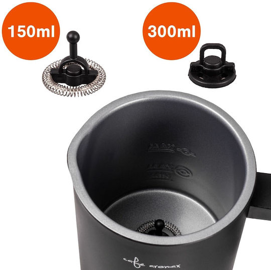 Eldom Milk Frother for Hot & Cold Milk Foam with Non-Stick Coating 150ml