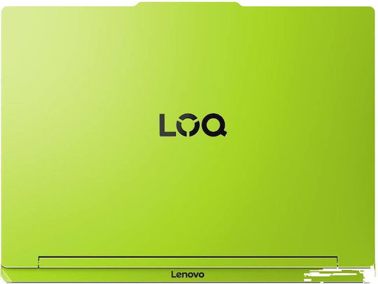 Lenovo LOQ 15AHP11 15.3" IPS FHD+ 165Hz (Ryzen 7-250/16GB/512GB SSD/GeForce RTX 5070/W11 Home) Surge Green (Международна английска клавиатура)