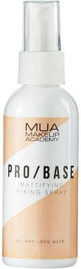 MUA Makeup Academy Pro Base Mattifying Fixing Spray Фиксиращ Спрей 70мл