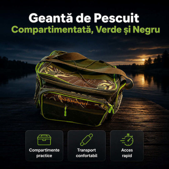 Geantă de pescuit de umăr