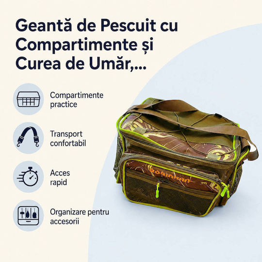 Geantă de pescuit de umăr