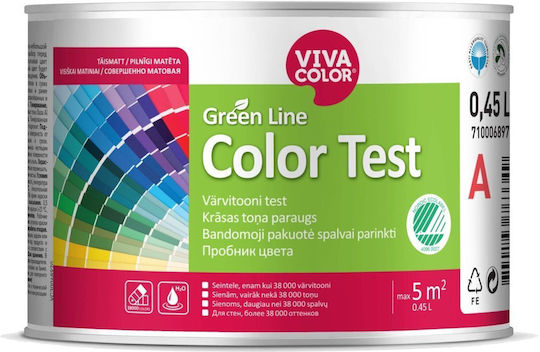 VivaColor Green Line Farbe Test 0.45lt Grün Matt