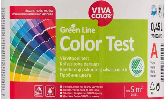 VivaColor Green Line Farbe Test 0.45lt Grün Matt
