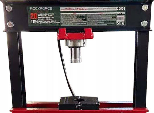 Rockforce Presă Hidraulică de Atelier cu Presiune Maximă de până la 20 Tone