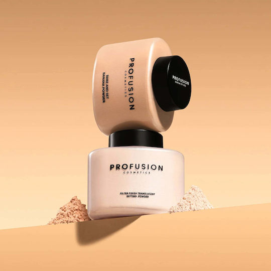 Profusion Cosmetics Filter Finish Прозрачен Фиксиращ Прах За Грим 25гр