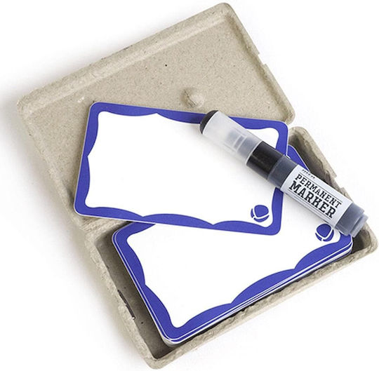 Mtn Wtf Set Stickers Blue Frame 50 Units & Marker