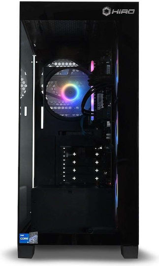 Hiro Aurora Гейминг Настолен Компютър (Ryzen 7-9700X/32GB DDR4/1.0TB SSD/GeForce RTX 5060/W11 Home)