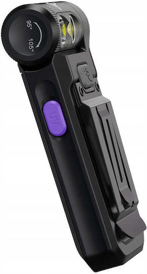 Fenix Rechargeable LED UV Flashlight with Maximum Brightness 150lm