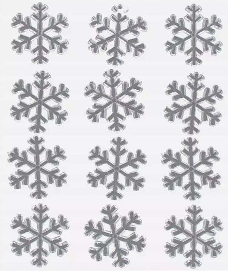 Craft with Fun Коледна Декорация Сняг 12 Бройки