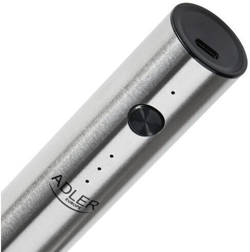 Adler Milchaufschäumer Hand-Batterie Inox