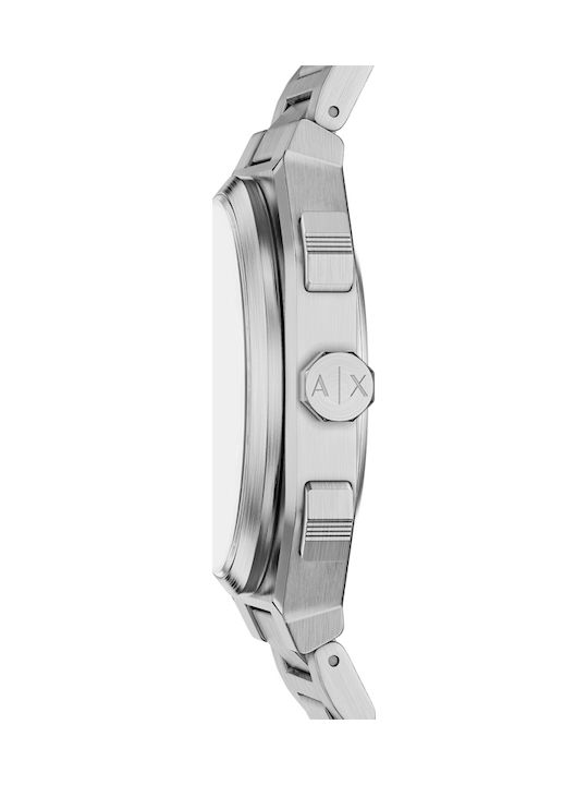 Armani Exchange Ceas Bărbătesc 40mm Cu Baterie Cu Brățară Din Oțel Argintiu