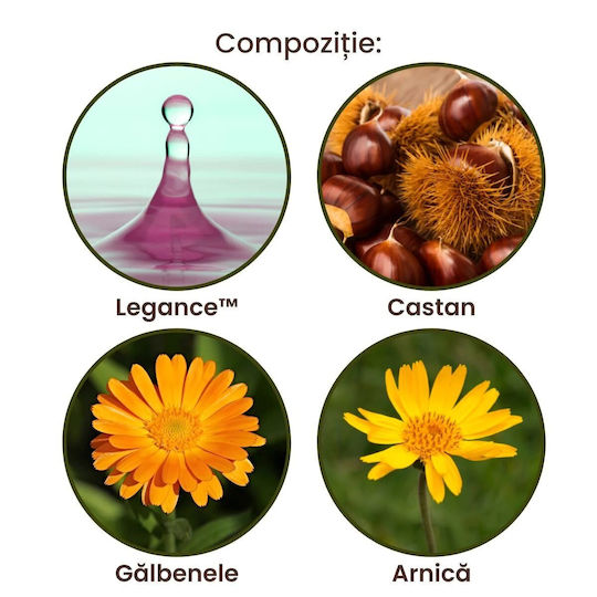 Faunus Plant Veinosan Gel Hidratant pentru Vene Varicoase și Picioare Obosite 150 ml