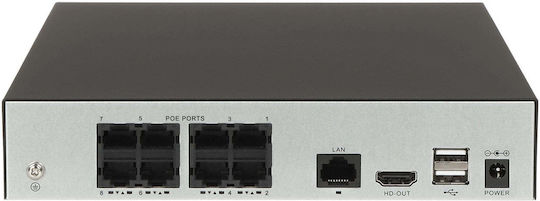 Apti APTI-N0921-8P-I3 NVR Устройство за запис с 9 канала с 4K резолюция