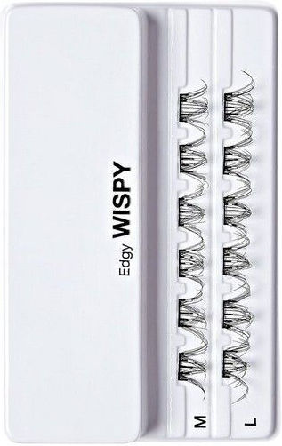 Kiss ImPRESS Press-on Extensions Edgy Wispy Μαύρα 12τμχ