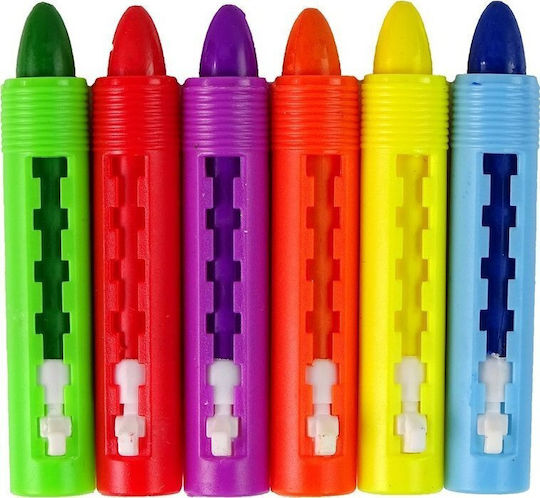 Leantoys Σετ Παστέλ Κηρομπογιών 6 Τεμ