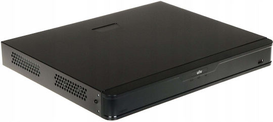 Uniview NVR302-08B-P8-IQ Καταγραφικό NVR 8 Καναλιών με Ανάλυση 4K