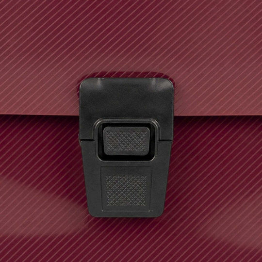 Lean Toys Dosar Pentru Hârtie A4 Burgundy