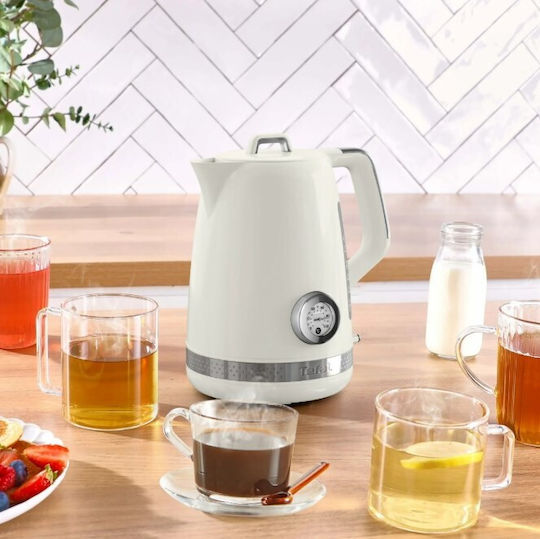 Tefal Soleil Електрическа кана 1.7lt 2400W Бяла
