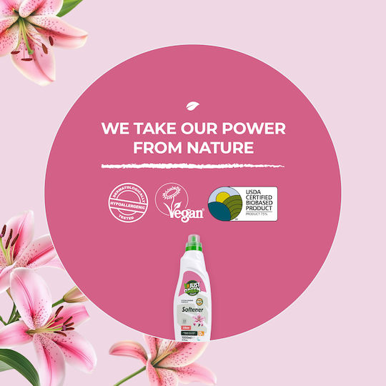 Just Green Organic Softener Μαλακτικό 1lt