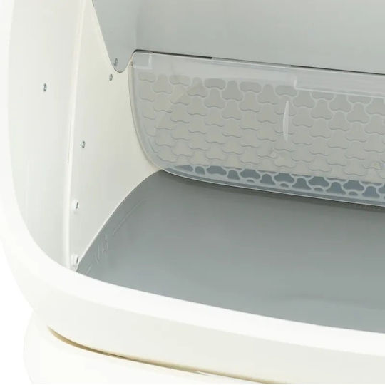 Trixie Self-cleaning White Cat Toilet L63 x W51cm