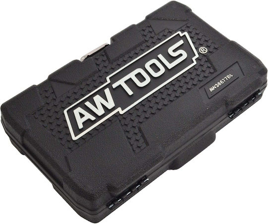AWTools Sockets with 1/2" Frame Host Set 13 Pieces