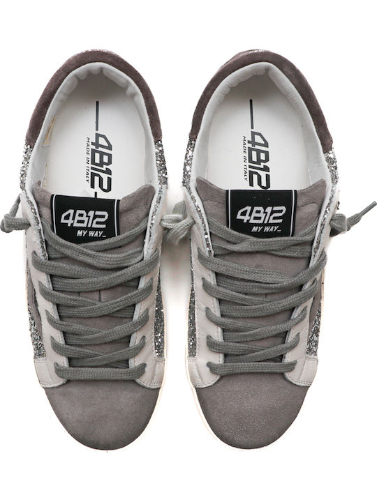 Women's Anatomic Glitter Silver Sneakers