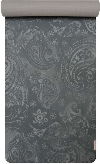 Yogistar Yoga Exercise Mat Grey (183x62x0.5cm)