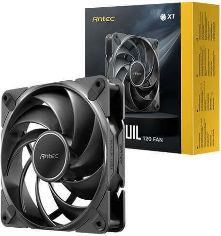 Antec Tranquil Series Ventilator pentru Carcasă 120mm (2000rpm / 59.28cfm) Fără LED-uri Iluminare și Conexiune 4-Pin PWM