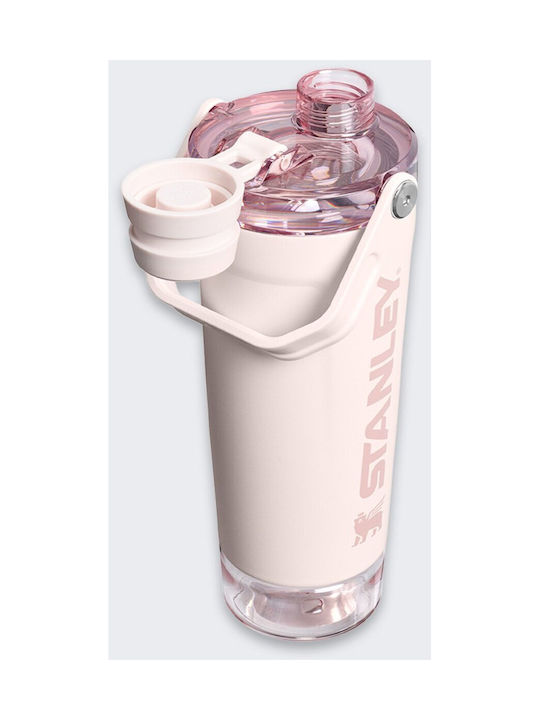 Stanley Шейкър за протеини 600ml Неръждаема стомана Розов
