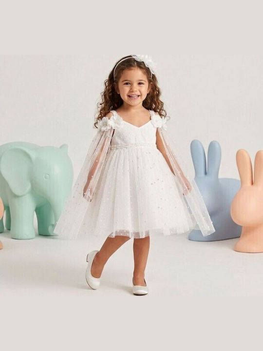 Mi Chiamo Ecru Baptism Dress K4801